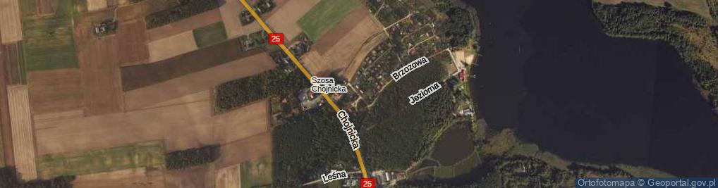 Zdjęcie satelitarne Sosnowa ul.